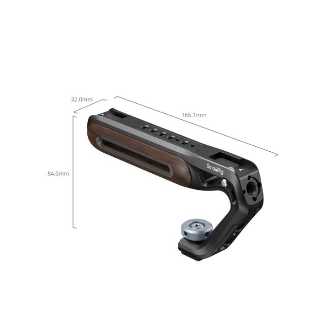 SmallRig 5250 Wooden Cold Shoe Top Handle