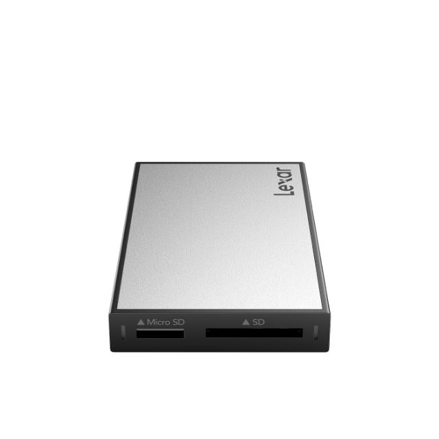 Lexar Workflow Pro - SD/MicroSD Reader & 2x2TB SSD