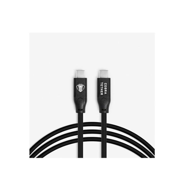 COBRAUNION USB-C TO USB-C STRAIGHT 5M, 10G BLACK
