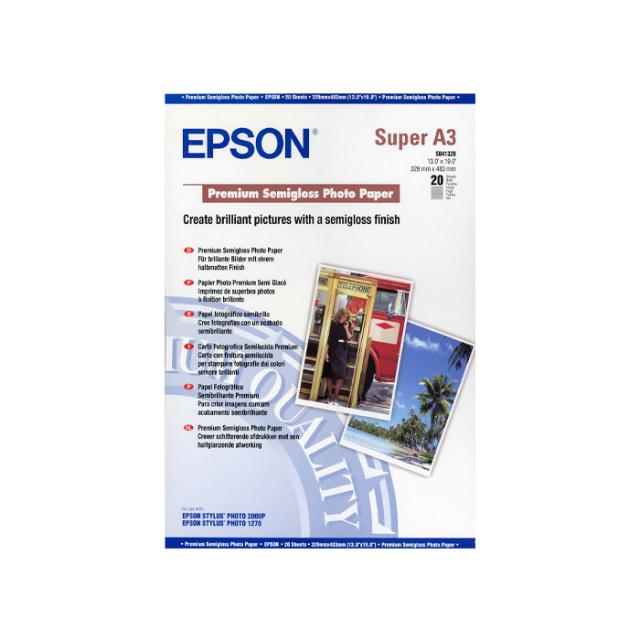 EPSON PREMIUM SEMIGLOSS PHOTO A3+ 20 ARK 251