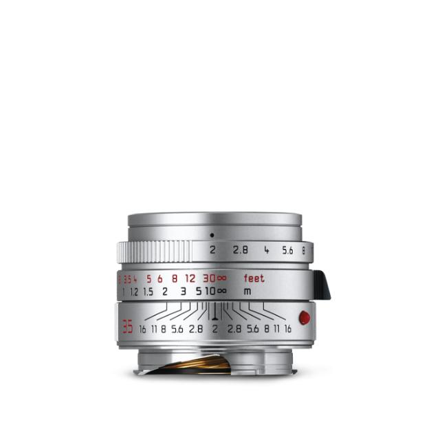 LEICA M 35MM F/2 SUMMICRON ASPH SILVER