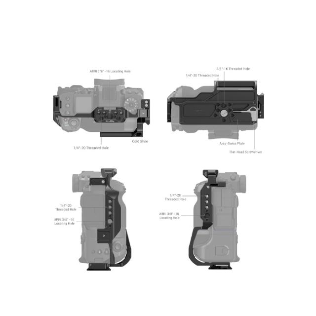 SMALLRIG 3933 CAGE F X-H2 / X-H2S W. FT-XH/VG-XH