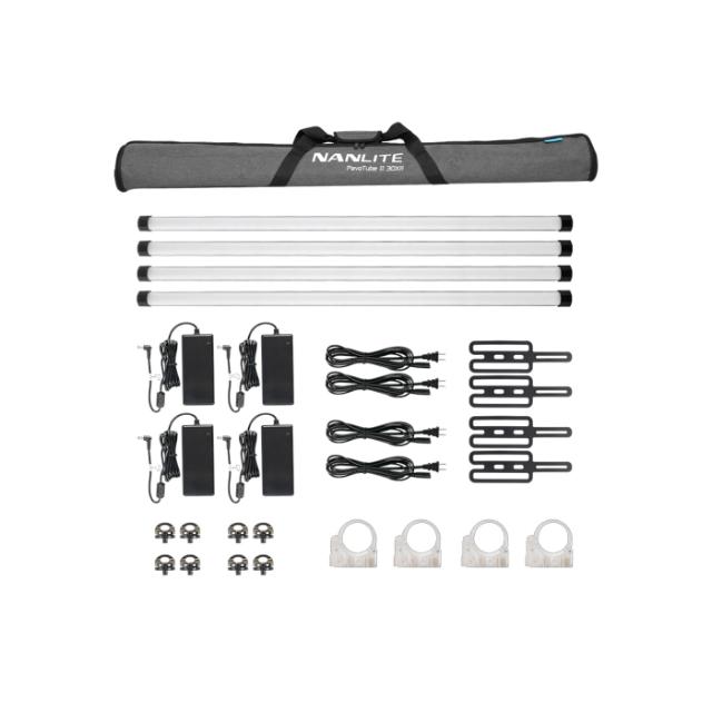 NANLITE PAVOTUBE II 30XR 4 LIGHT KIT