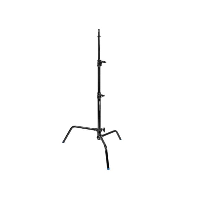 AVENGER A2033LCB C-STAND BLACK W/ SLIDING LEG