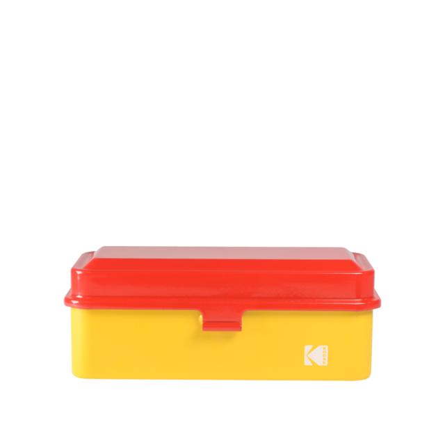 KODAK FILM CASE 120/135 LARGE RED/YELLOW