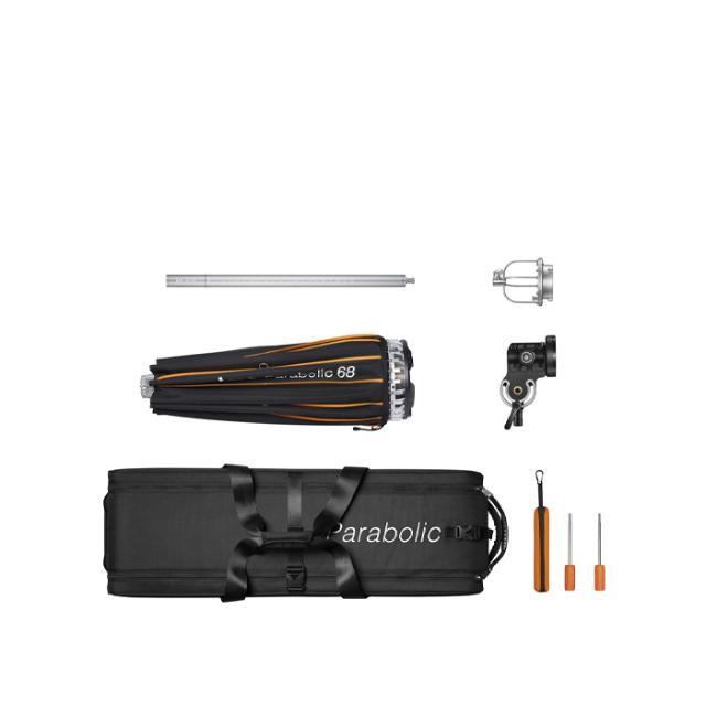 GODOX PARABOLIC REFLECTOR P68 ZOOM BOX KIT