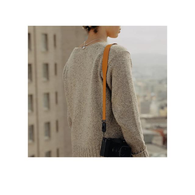 Peak Design Form Leather Strap Short Amber