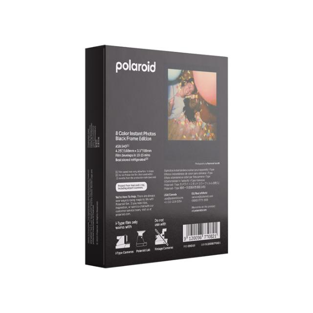 POLAROID COLOR FILM I-TYPE BLACK FRAME EDITION