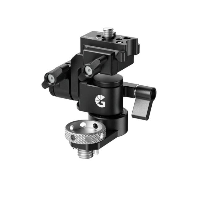 Bright Tangerine Monitor Mount QR Nato Top/ 3/8