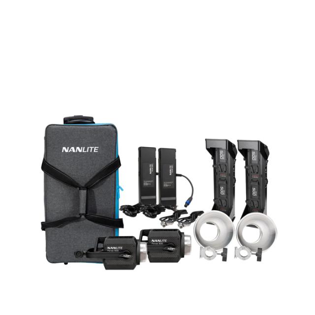 NANLITE FORZA 500 LED MONOLIGHT 2 LIGHT KIT