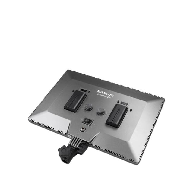 NANLITE LUMIPAD 25 LED 2 LIGHT KIT W. STAND & BAG