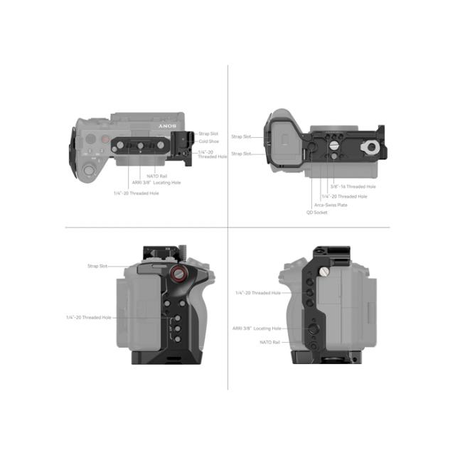 SMALLRIG 4183 CAGE FOR SONY FX30/FX3 NEW VERSION