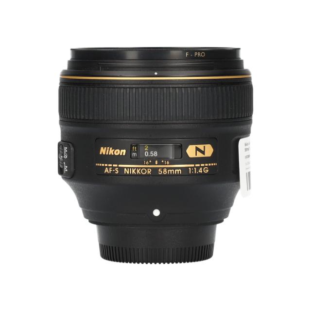 NIKON LENS AF-S 58 1,4 G (2) USED