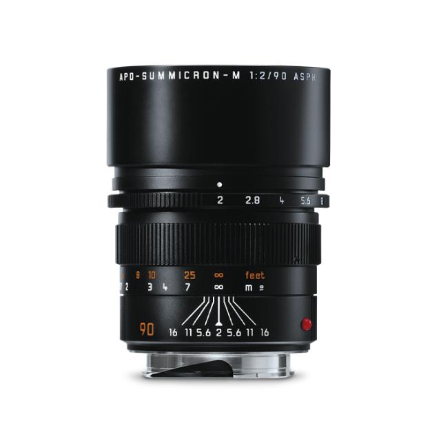 LEICA M 90MM F/2 APO-SUMMICRON ASPH BLACK