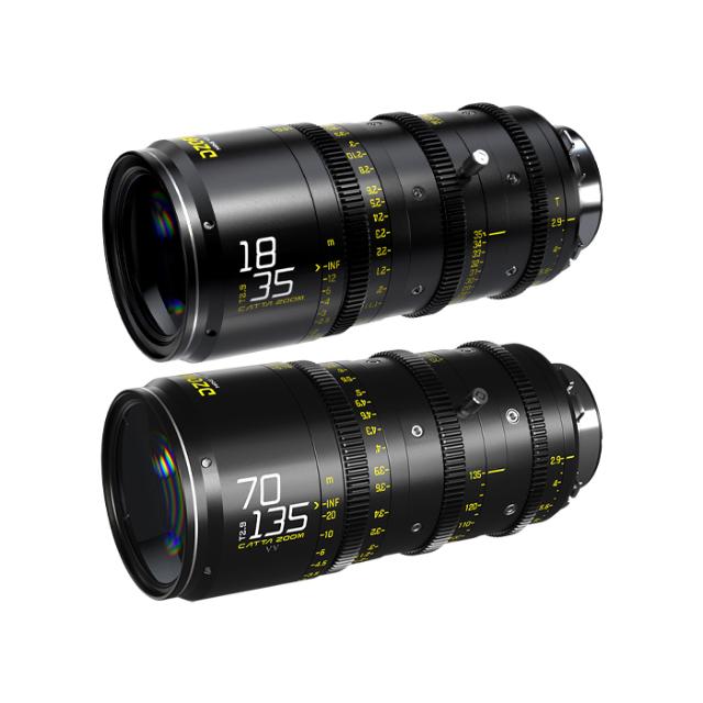 DZO CATTA ACE KIT 18-35&70-135MM BLACK T2.9 PL/EF