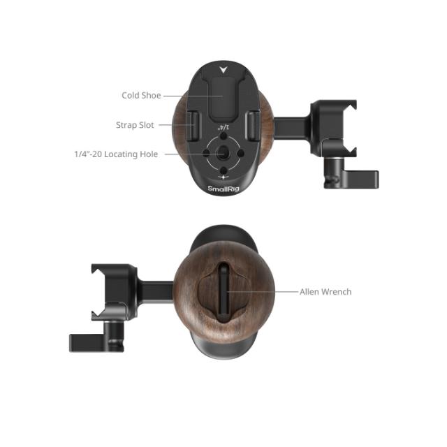 SmallRig 5239 NATO Wooden Side Handle
