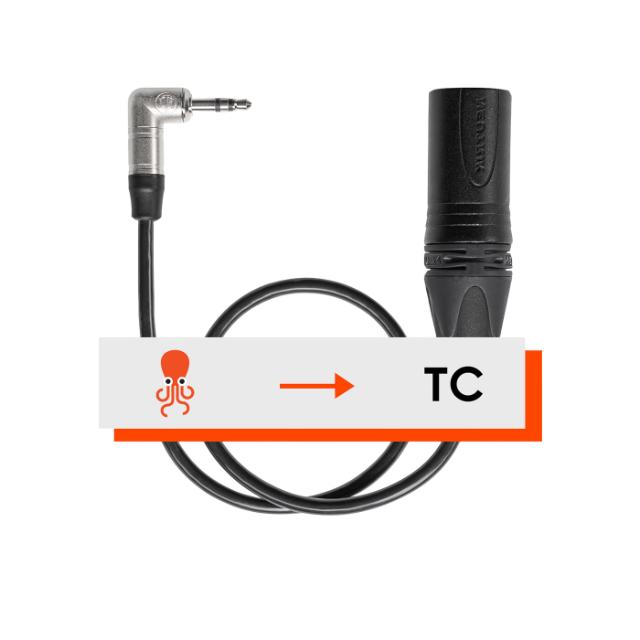 Tentacle to XLR Male - Timecode Cable