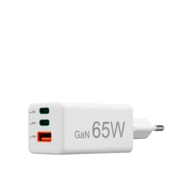 HAMA CHARGER 2X USB-C 1X USB-A 65W GaN