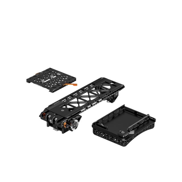 BRIGHT TANGERINE UNIVER. SHOULDER RIG KIT TWO AXIS