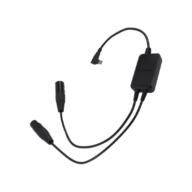 APUTURE ACTIVE USB-C TO 5 PIN DMX IN & OUT ADAPTER