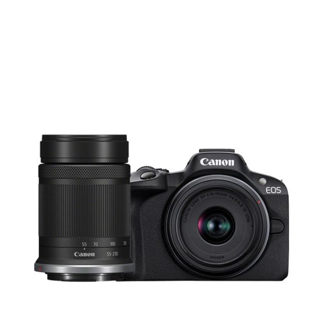 CANON EOS R50 KIT W/ RF-S 18-45MM & RF-S 55-210MM