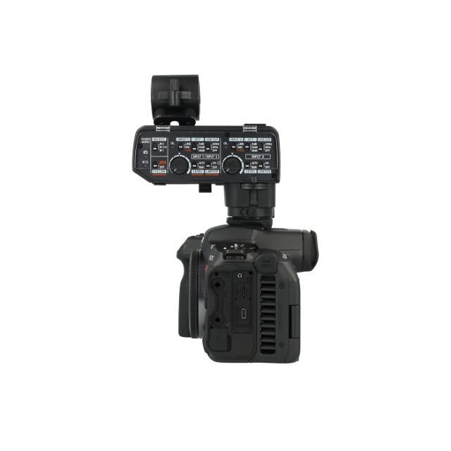 CANON BODY EOS R5C + TASCAM CA-XLR2D (2) USED