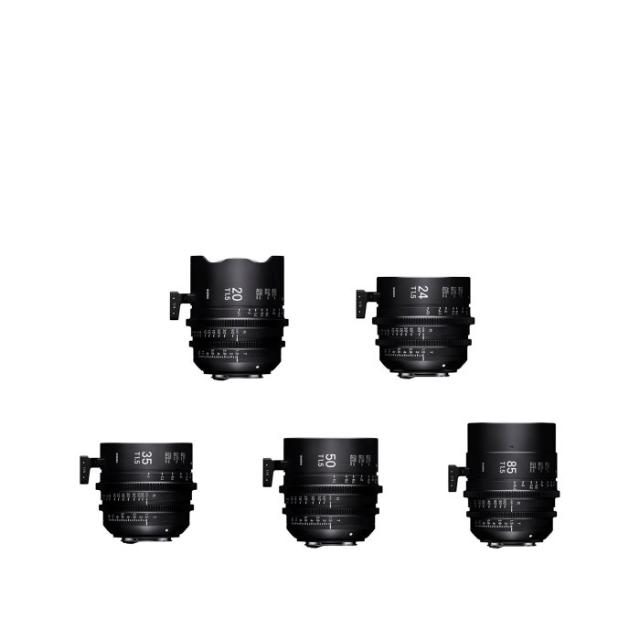 SIGMA CINE FIVE PRIME LENSES KIT E-MOUNT