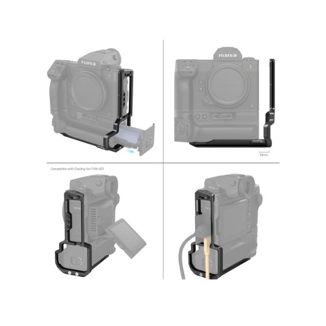 SMALLRIG 4203 LSHAPE MOUNTPLATE FOR GFX100II W BG