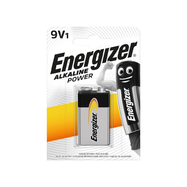 ENERGIZER 9V POWER ALKALINE 1 PACK