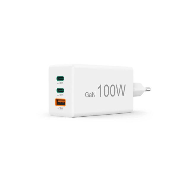 HAMA CHARGER 2X USB-C 1X USB-A 100W GaN