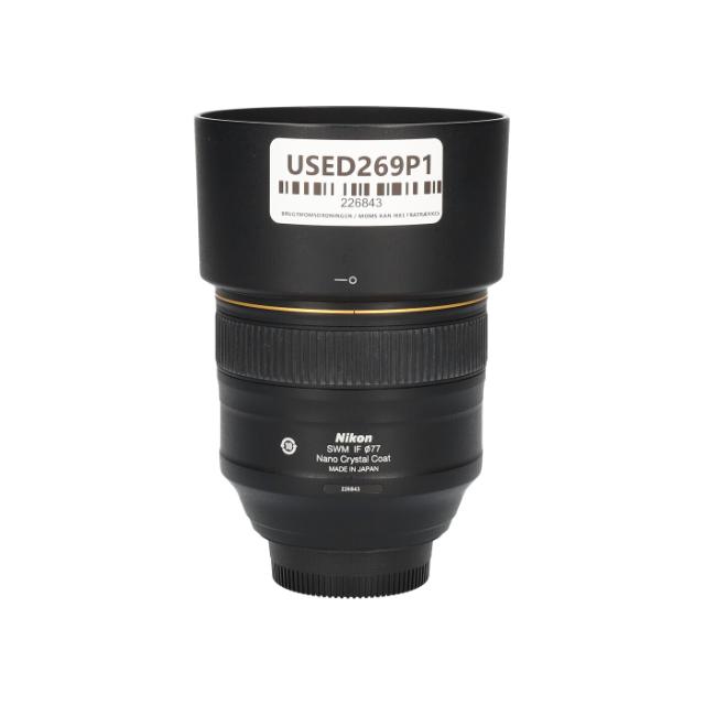 NIKON LENS AF-S 85 1,4 G(2) USED