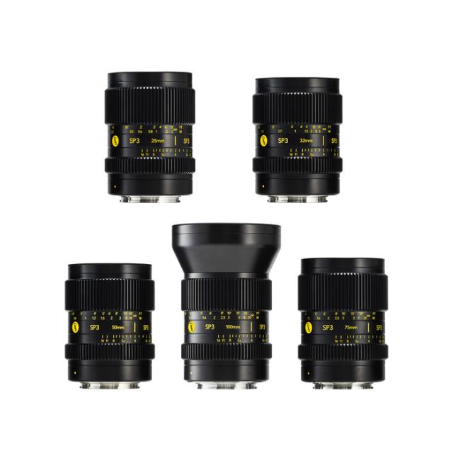 COOKE SP3 5 LENS SET 25,32,50,75,100 E,RF,L -MOUNT