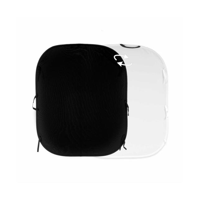 LASTOLITE PLAIN COLLAPSIBLE 1,5 X 1,8M BLACK/WHITE