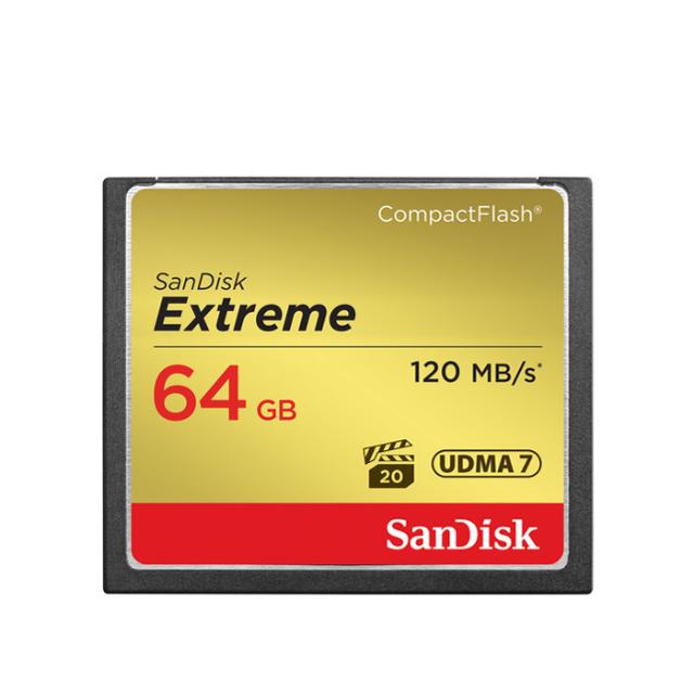 SANDISK CF 64GB EXTREME 120MB/S