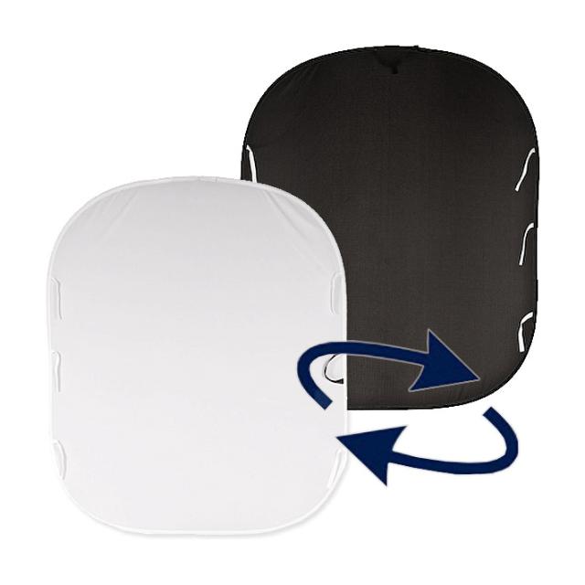 LASTOLITE PLAIN COLLAPSIBLE 1,8 X 2,15 M BLAC/WHIT