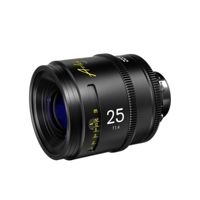DZO ARLES 25MM PRIME CINE LENS, PL MOUNT METER