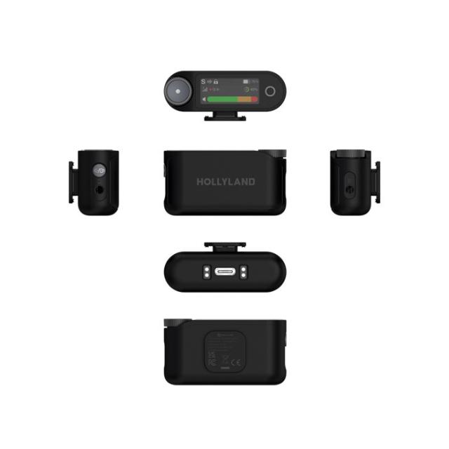 Hollyland LARK MAX 2 Combo with Camera RX + USB-C 