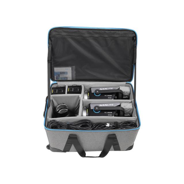 NANLITE FC-500B 2 LIGHT KIT WITH TROLLEY