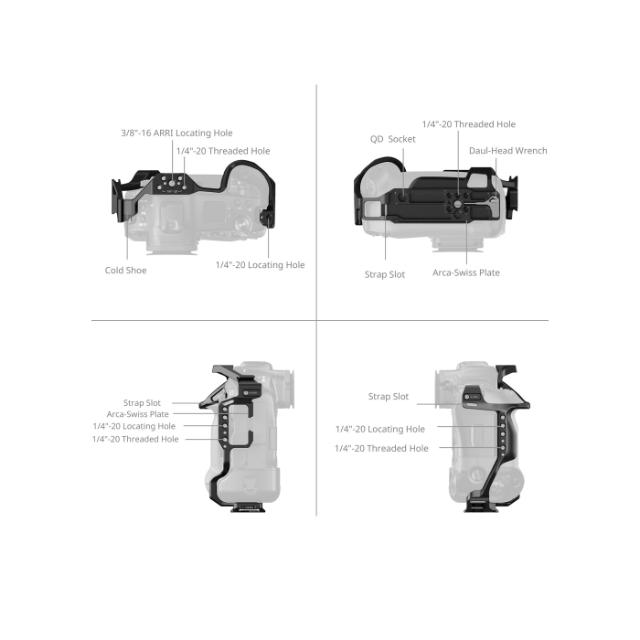 SmallRig 5413 Cage for Canon EOS R1