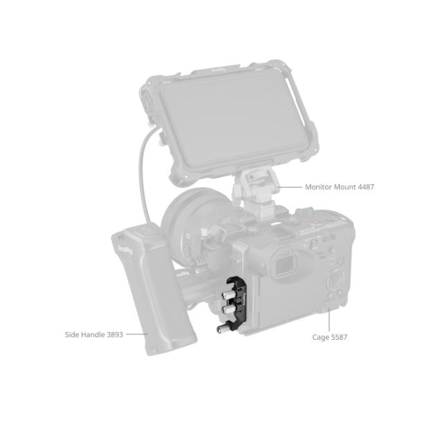 SmallRig 5592 USB-C & MULTI Cable Clamp for Cages 