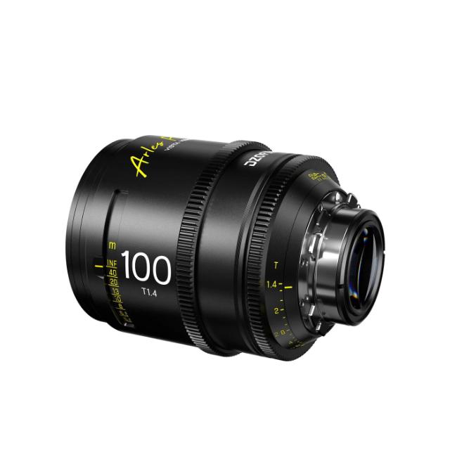 DZO ARLES 100MM PRIME CINE LENS, PL MOUNT METER