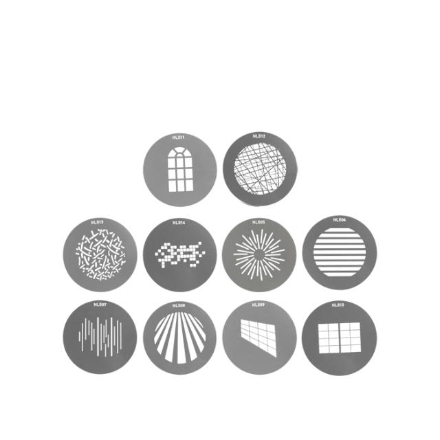 NANLITE GOBO SET 1 - (SIZE B)