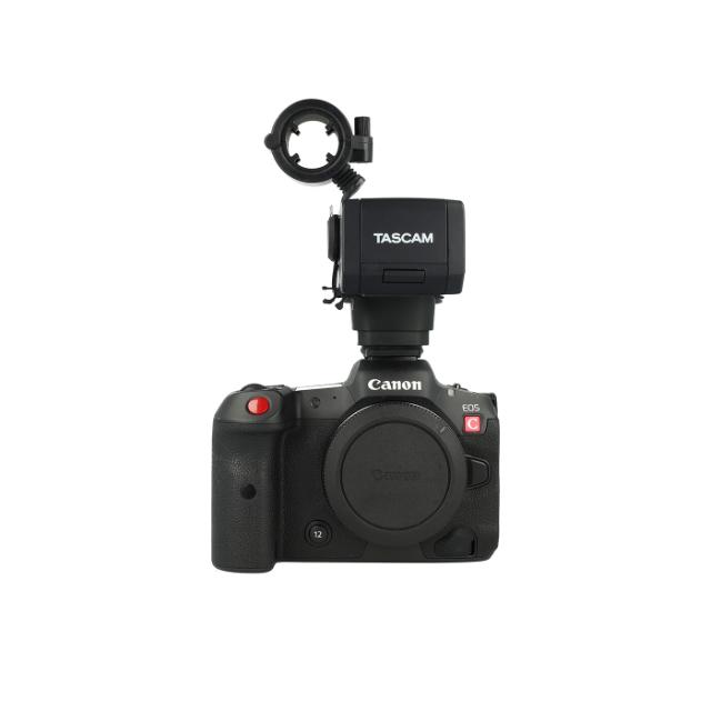 CANON BODY EOS R5C + TASCAM CA-XLR2D (2) USED