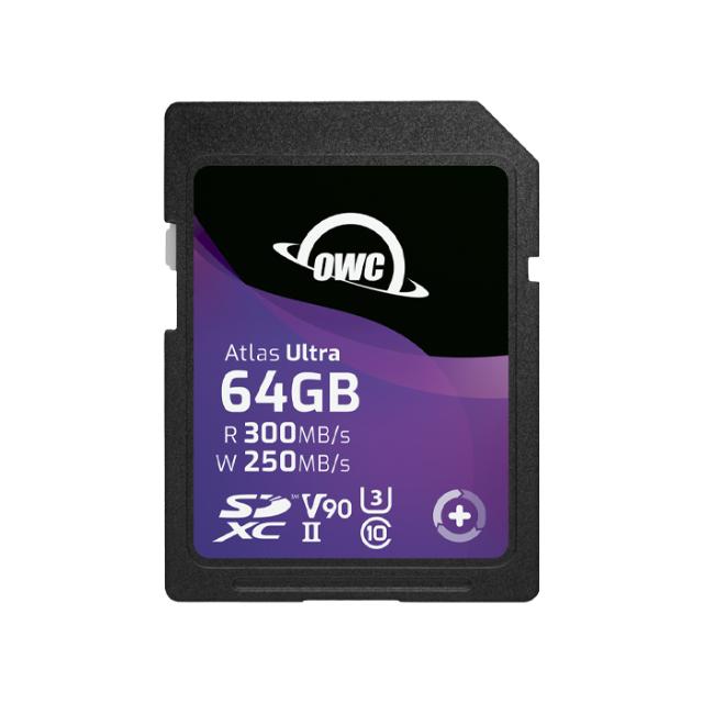 OWC SD ATLAS 64GB 300/250MB/S UHS-II