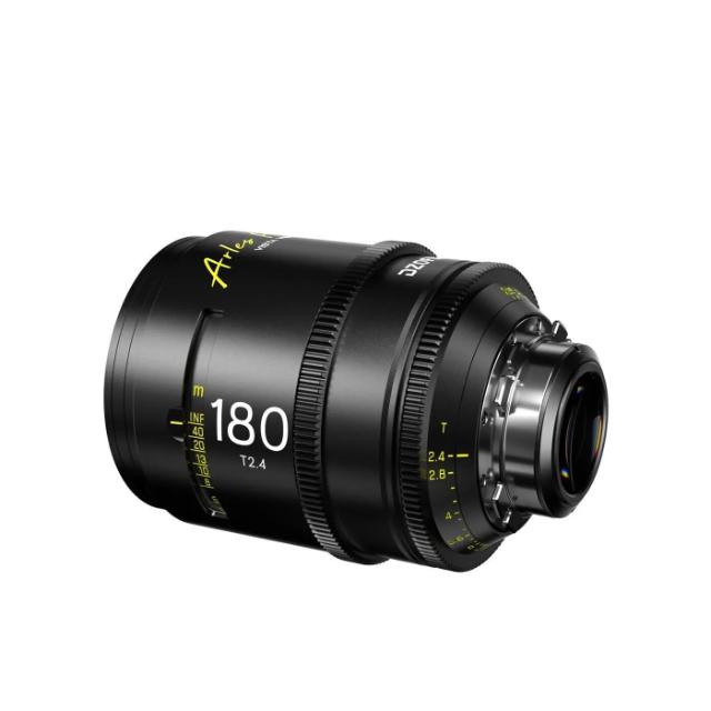 DZO ARLES 180MM PRIME CINE LENS, PL MOUNT METER