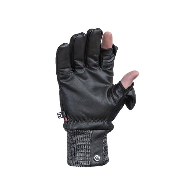VALLERRET LEATHER PHOTOGRAPHY GLOVE BLACK XL