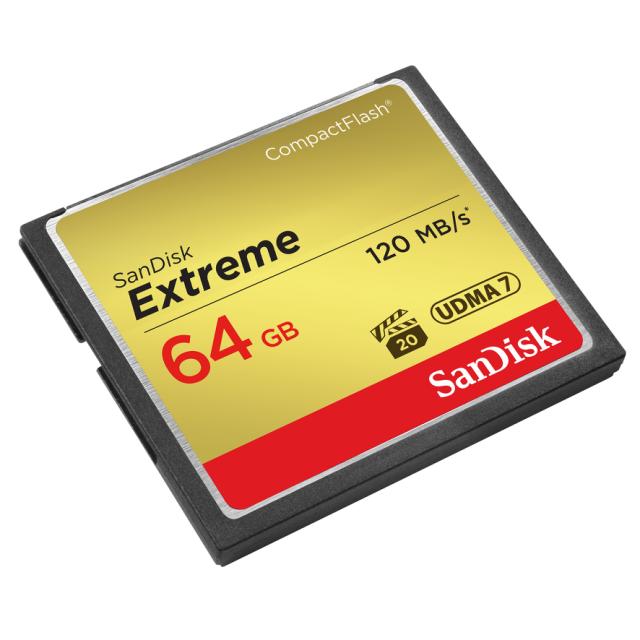 SANDISK CF 64GB EXTREME 120MB/S