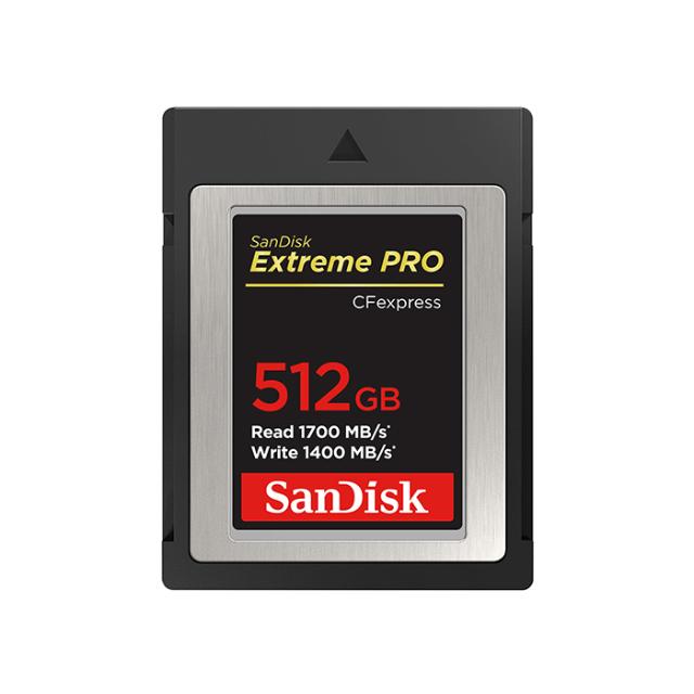 SANDISK CFEXPRESS 512GB TYPE-B 1700/1400