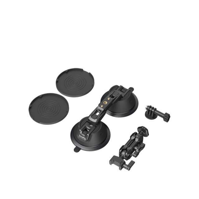 SMALLRIG 3566 SUCTION CUP DUAL WITH CAMERA MOUNT