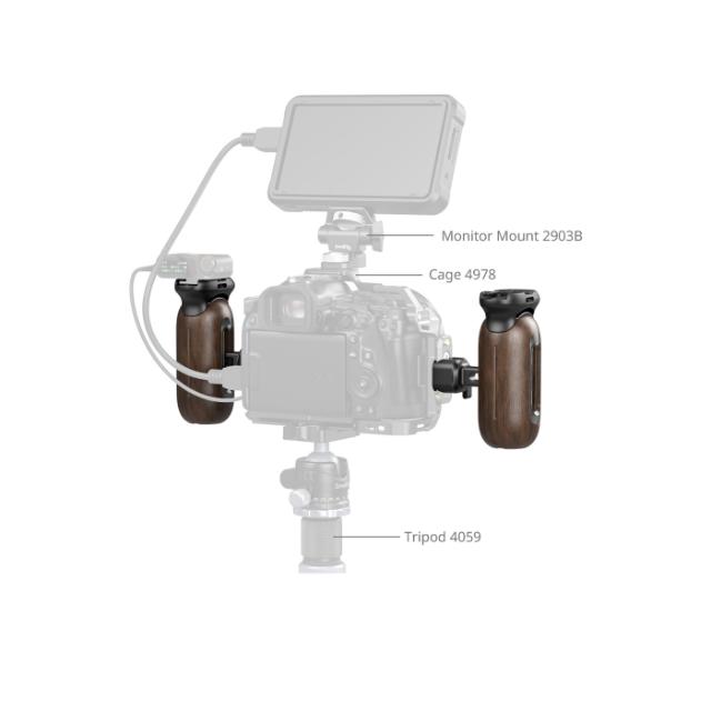 SmallRig 5239 NATO Wooden Side Handle